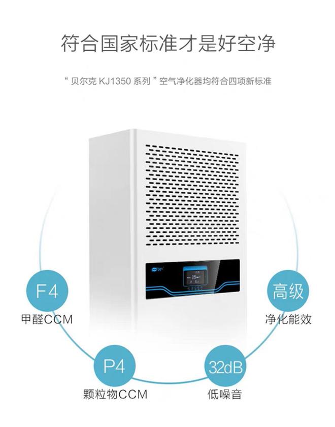 工业欧亚体育商用空气净化器怎么选 贝尔克KJ1350F-D03怎么样好用不？(图5)